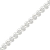 Thumbnail Image 2 of Diamond Swirl Link Bracelet 1/4 ct tw 10K White Gold 7&quot;