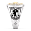 Thumbnail Image 4 of True Fans Atlanta Falcons Championship Ring Sterling Silver & 10K Yellow Gold Ring