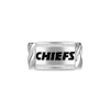 Thumbnail Image 1 of True Fans Kansas City Chiefs 1/10ct tw Diamond &quot;CHIEFS&quot; Chain Ring Sterling Silver