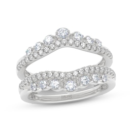 THE LEO Prisma Diamond Enhancer Ring 3/4 ct tw 14K White Gold