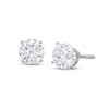 Thumbnail Image 1 of Certified Diamond Round-cut Earrings 1 ct tw 14K White Gold (I/I1)