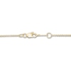 Thumbnail Image 3 of Lab-Grown Diamonds by KAY Necklace 1/2 ct tw 14K Yellow Gold 19&quot; (F/VS2)