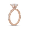 Thumbnail Image 1 of Neil Lane Artistry Oval-Cut Lab-Created Diamond Engagement Ring 1-3/4 ct tw 14K Rose Gold