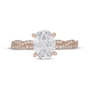 Thumbnail Image 2 of Neil Lane Artistry Oval-Cut Lab-Created Diamond Engagement Ring 1-3/4 ct tw 14K Rose Gold