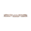 Thumbnail Image 3 of Neil Lane Artistry Lab-Grown Diamond Scalloped Wedding Band 1/4 ct tw 14K Rose Gold