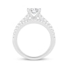 Thumbnail Image 3 of Diamond Princess-cut Bridal Set 1-1/6 ct tw 14K White Gold