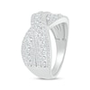 Thumbnail Image 2 of Lab-Grown Diamonds by KAY Crossover Ring 1 ct tw 10K White Gold