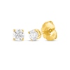 Thumbnail Image 3 of Round-Cut Diamond Solitaire Gift Set 1/2 ct tw 10K Yellow Gold (J/I3)