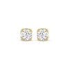 Thumbnail Image 1 of THE LEO Legacy Lab-Created Diamond Round-Cut Solitaire Stud Earrings 1 ct tw 14K Yellow Gold (F/VS2)