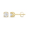 Thumbnail Image 2 of THE LEO Legacy Lab-Created Diamond Round-Cut Solitaire Stud Earrings 1 ct tw 14K Yellow Gold (F/VS2)