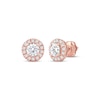 Thumbnail Image 0 of Lab-Created Diamonds by KAY Stud Earrings 1 ct tw 14K Rose Gold (F/SI2)