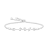 Thumbnail Image 0 of All You Are Multi-Shape  Lab-Grown diamond Five-Stone Bolo Bracelet 1 ct tw 14K White Gold