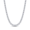 Thumbnail Image 0 of Lab-Created Diamonds by KAY Link Necklace 7 ct tw 10K White Gold 22"