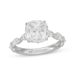 Neil Lane Artistry Cushion-Cut Lab-Grown Diamond Engagement Ring 5 ct tw 14K White Gold