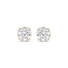 Thumbnail Image 1 of Lab-Created Diamonds by KAY Round-Cut Solitaire Stud Earrings 2-1/2 ct tw 14K Yellow Gold (I/SI2)