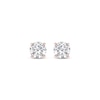 Thumbnail Image 2 of Lab-Grown Diamonds by KAY Round-Cut Solitaire Stud Earrings 3/4 ct tw 10K Rose Gold (I/SI2)