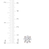 Thumbnail Image 4 of Lab-Grown Diamonds by KAY Round-Cut Solitaire Stud Earrings 3/4 ct tw 10K Rose Gold (I/SI2)