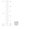 Thumbnail Image 3 of Lab-Created Diamonds by KAY Round-Cut Solitaire Stud Earrings 3/4 ct tw 10K Yellow Gold (I/SI2)