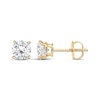 Thumbnail Image 0 of Lab-Created Diamonds by KAY Round-Cut Solitaire Stud Earrings 1-1/2 ct tw 14K Yellow Gold (I/SI2)