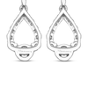 Thumbnail Image 5 of Milestones Diamond Teardrop Dangle Earrings 1/4 ct tw 10K White Gold