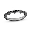 Thumbnail Image 1 of Ink & Ice Black Diamond Anniversary Ring 1/4 ct tw Black Rhodium-Plated 14K White Gold