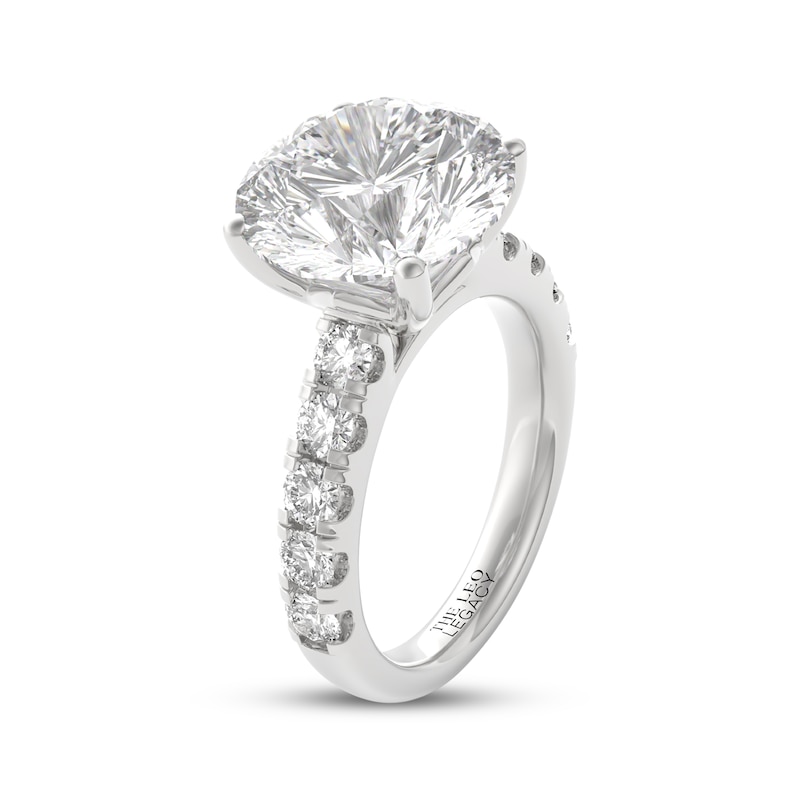 Main Image 2 of THE LEO Legacy Lab-Grown Diamond Round-Cut Engagement Ring 5-3/4 ct tw 14K White Gold