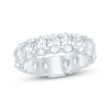 Thumbnail Image 1 of Now + Forever Oval-Cut Lab-Grown Diamond Eternity Ring 5 ct tw 14K White Gold