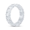 Thumbnail Image 2 of Now + Forever Oval-Cut Lab-Grown Diamond Eternity Ring 5 ct tw 14K White Gold