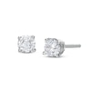 Thumbnail Image 1 of Diamond Solitaire Stud Earrings 1/3 ct tw Round-cut 14K White Gold (I/I2)