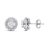 Thumbnail Image 1 of Diamond Stud Earrings 1/2 ct tw Round-cut 10K White Gold (J/I3)