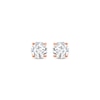 Thumbnail Image 2 of Diamond Solitaire Stud Earrings 5/8 ct tw Round-cut 14K Rose Gold (J/I3)