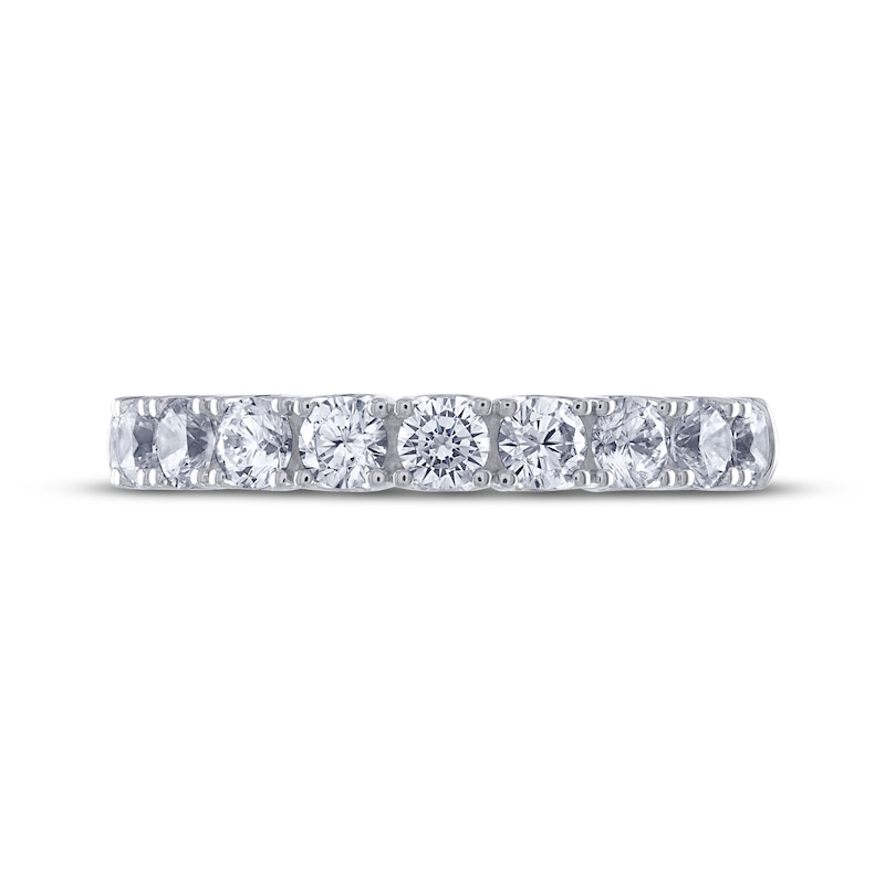 THE LEO Legacy Lab-Created Diamond Anniversary Band 1 ct tw 14K White ...