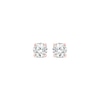 Thumbnail Image 2 of Round-Cut Diamond Solitaire Stud Earrings 1/10 ct tw 14K Rose Gold (I/I2)