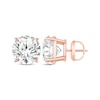 Thumbnail Image 2 of Round-Cut Diamond Solitaire Stud Earrings 2 ct tw 14K Rose Gold (I/I2)