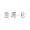 Thumbnail Image 0 of Diamond Solitaire Hidden Halo Stud Earrings 1/2 ct tw 10K White Gold (I/I3)