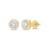 Thumbnail Image 1 of Round-Cut Diamond Solitaire Stud Earrings 1/4 ct tw 14K Yellow Gold (I/I2)