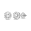 Thumbnail Image 1 of Round-Cut Diamond Solitaire Stud Earrings 1/2 ct tw 14K White Gold (I/I2)