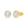 Thumbnail Image 1 of Round-Cut Diamond Solitaire Stud Earrings 1 ct tw 14K Yellow Gold (I/I2)