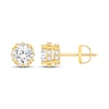 Thumbnail Image 1 of Round-Cut Diamond Solitaire Stud Earrings 1 ct tw 10K Yellow Gold (J/I3)