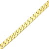 Thumbnail Image 2 of Solid Miami Cuban Curb Chain Bracelet 6.5mm 10K Yellow Gold 8.5&quot;