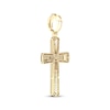 Thumbnail Image 4 of Men's Diamond Cross Charm 2 ct tw 10K Yellow Gold