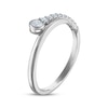 Thumbnail Image 1 of Milestones Diamond Bypass Anniversary Ring 1/4 ct tw 14K White Gold