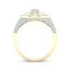 Thumbnail Image 3 of Lab-Grown Diamonds by KAY Men's Oval-Cut Ring 2-3/4 ct tw 10K Yellow Gold