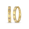 Thumbnail Image 1 of Le Vian Diamond Hoop Earrings 1/2 ct tw 14K Honey Gold