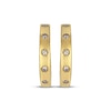 Thumbnail Image 2 of Le Vian Diamond Hoop Earrings 1/2 ct tw 14K Honey Gold