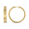 Thumbnail Image 3 of Le Vian Diamond Hoop Earrings 1/2 ct tw 14K Honey Gold