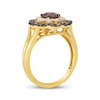 Thumbnail Image 2 of Le Vian Vault Chocolate Ombré Diamond Ring 1-3/4 ct tw 14K Honey Gold