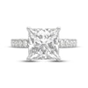 Thumbnail Image 3 of THE LEO Legacy Lab-Grown Diamond Princess-Cut Engagement Ring 4-5/8 ct tw 14K White Gold