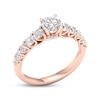 Thumbnail Image 2 of Diamond Engagement Ring 1-1/4 ct tw Round-cut 14K Rose Gold