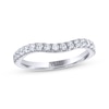 Thumbnail Image 1 of THE LEO Legacy Lab-Grown Diamond Round-Cut Wedding Band 1/3 ct tw 14K White Gold